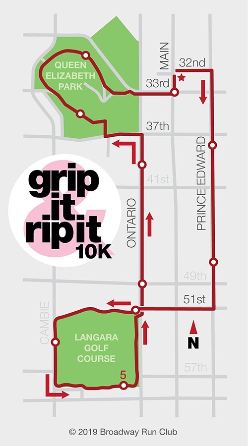 Grip It and Rip It 10k map